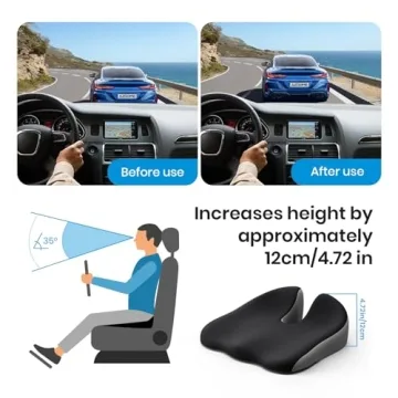 Benazcap Car Seat Cushion for Ultimate Comfort on the Road