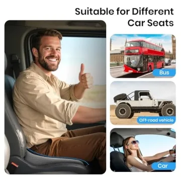 Benazcap Car Seat Cushion for Ultimate Comfort on the Road