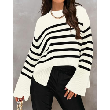 Chic Oversized ZESICA Sweater - Perfect for Fall Fashion