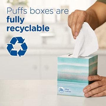 Puffs Plus Lotion with Vicks Tissues - Soothing Comfort Everywhere