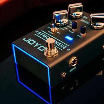 JOYO R-14 Reverb Pedal for Electric Guitar Effects