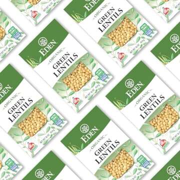 EDEN FOODS Organic Green Lentils, 16 OZ