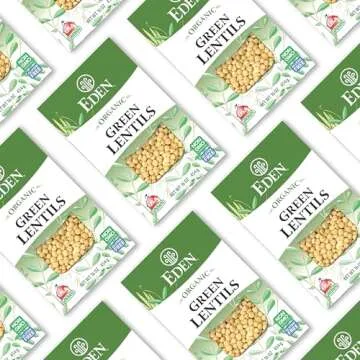 EDEN FOODS Organic Green Lentils, 16 OZ