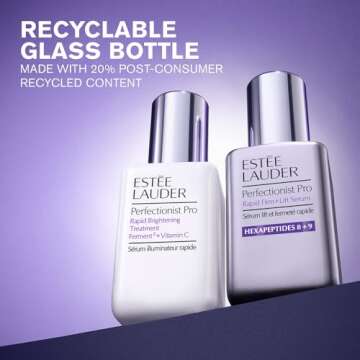 Estée Lauder Perfectionist Pro Rapid Brightening Treatment Face Serum with Ferment3 + Vitamin C| Targets Dark Spots, 1 Fl Oz