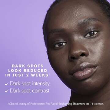 Estée Lauder Perfectionist Pro Rapid Brightening Treatment Face Serum with Ferment3 + Vitamin C| Targets Dark Spots, 1 Fl Oz