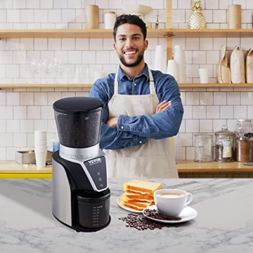 VEVOR Conical Burr Grinder with 51 Grind Settings
