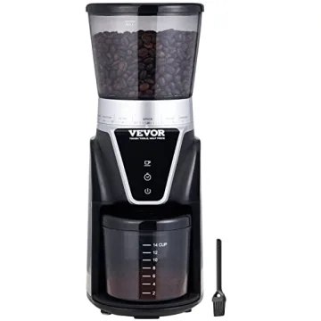 VEVOR Conical Burr Grinder with 51 Grind Settings