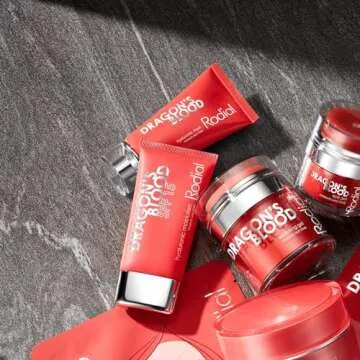 Rodial Dragons Blood Hyaluronic Mask, 1.7 fl. oz. - Moisturising Formula with Hyaluronic Acid for Dehydrated Skin, Soothing and Nourishing Face Mask for Plumped Complexion