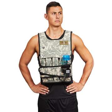 Cross101 Adjustable Weighted Vest for All Fitness Levels