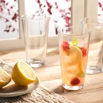 Highball Glasses Set Of 10 Dishwasher Safe For All Drinks