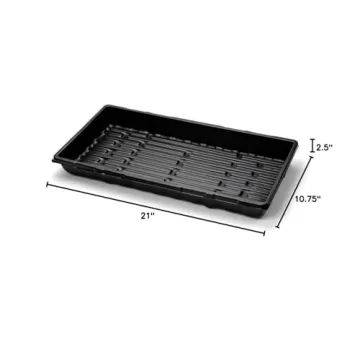 Bootstrap Farmer 1020 Trays - Sturdy Seedling Trays 10 Pack