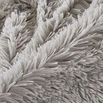 Chanasya Faux Long Fur Throw Blanket - Cozy & Stylish