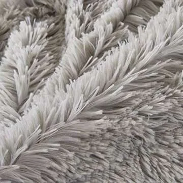 Chanasya Faux Long Fur Throw Blanket - Cozy & Stylish