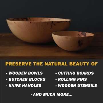 WALRUS OIL - Wood Wax, 3 oz Can, FDA Food-Safe, Cutting Board Wax and Board Cream