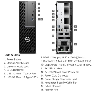 Dell OptiPlex 7020 SFF Desktop with 16GB RAM & 512GB SSD