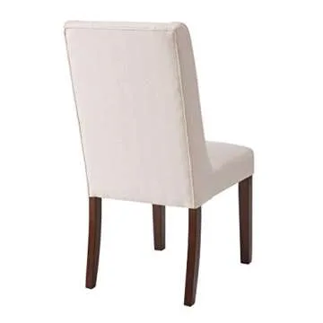 Madison Park Wing Dining Chairs - Set of 2 - Cream Elegance