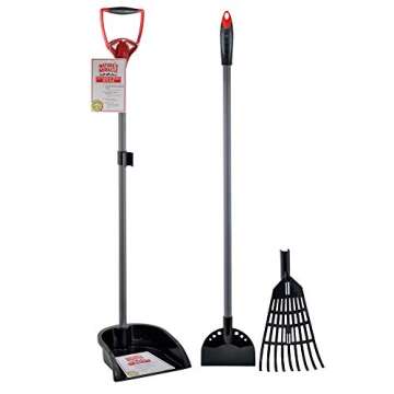 Nature's Miracle 2-in-1 Rake N’ Spade With Pan, Scoop, For Pet Cleanup