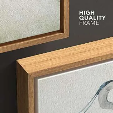 Stylish Heron Bird Wall Art Canvas Ready to Hang