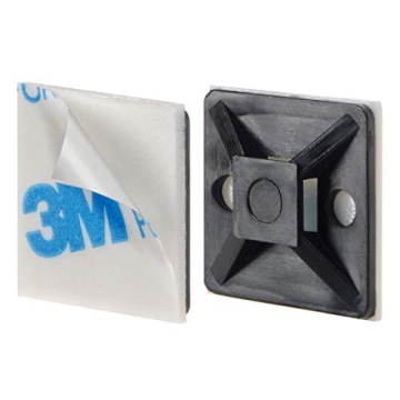 XHF Self Adhesive Cable Zip Tie Mounts for Easy Organizing