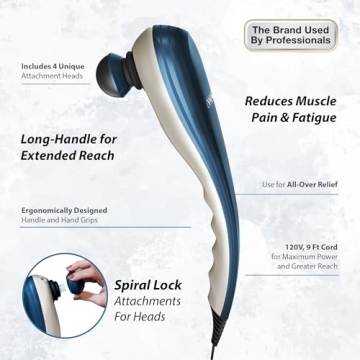 Wahl Deep Tissue Massager for Pain Relief and Recovery