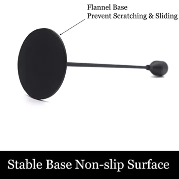 Stunning Matte Black Candlestick Holders - Denique 6 PCS Set