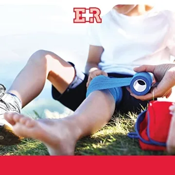 Ever Ready Self-Adhesive Bandage Rolls - 12 Count Rainbow