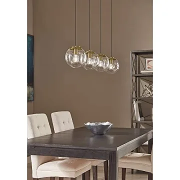 Modern Antique Brass Pendant Light for Home Decor