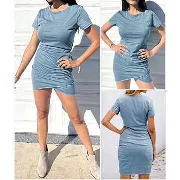 BTFBM Women's Casual Beach Dress for Summer Bliss