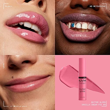 NYX Butter Gloss - Non-Sticky Hydrating Lip Gloss in Mauve