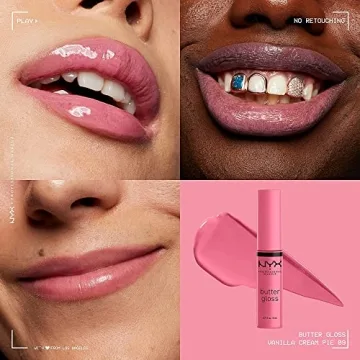 NYX Butter Gloss - Non-Sticky Hydrating Lip Gloss in Mauve