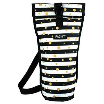 PackIt Freezable Wine Bag, Celebration Dot