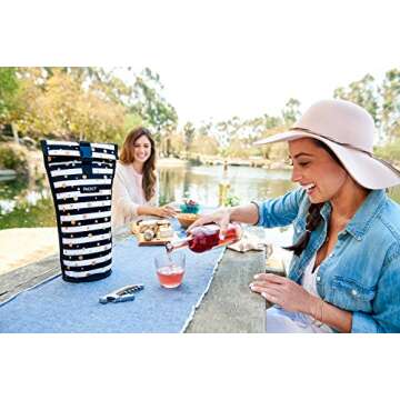 PackIt Freezable Wine Bag, Celebration Dot