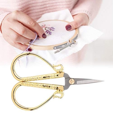 Stylish Vintage Stainless Steel Scissors for Crafting
