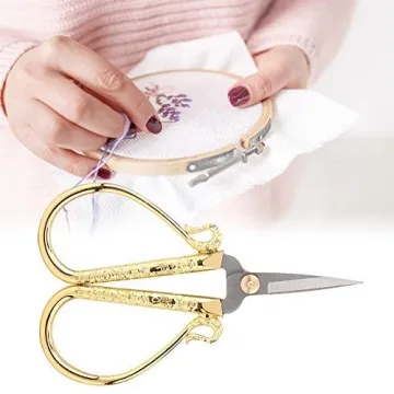 Stylish Vintage Stainless Steel Scissors for Crafting