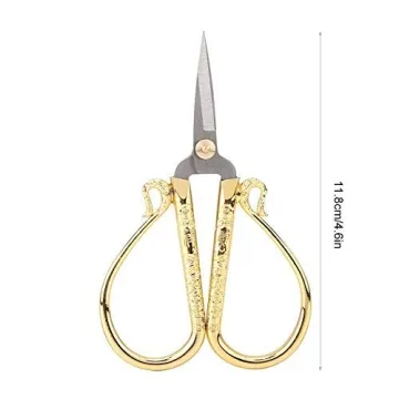Stylish Vintage Stainless Steel Scissors for Crafting