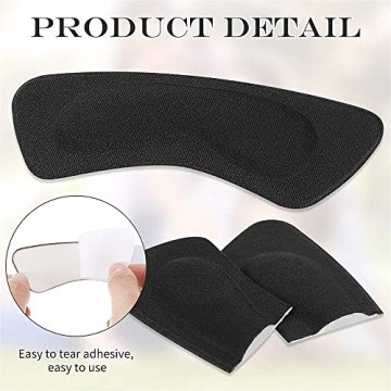 Hotop Heel Cushion Pads Inserts for Loose Shoes - Comfort & Style