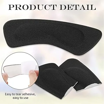 Hotop Heel Cushion Pads Inserts for Loose Shoes - Comfort & Style