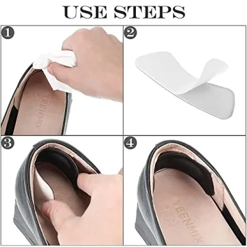 Hotop Heel Cushion Pads Inserts for Loose Shoes - Comfort & Style