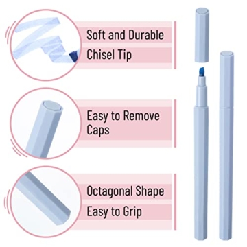 Mr. Pen Aesthetic Highlighters, 6 Pastel Colors for All Ages