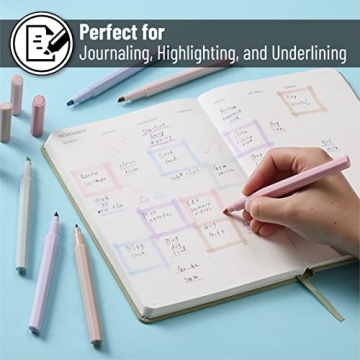 Mr. Pen Aesthetic Highlighters, 6 Pastel Colors for All Ages