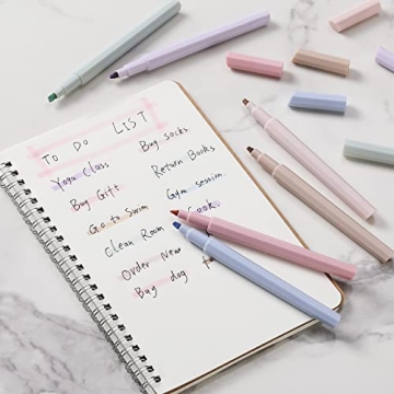 Mr. Pen Aesthetic Highlighters, 6 Pastel Colors for All Ages