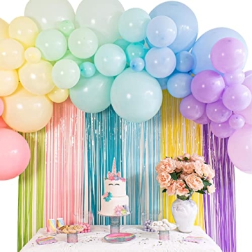Pastel Balloon Garland Kit for Parties Macaron Theme Decoration