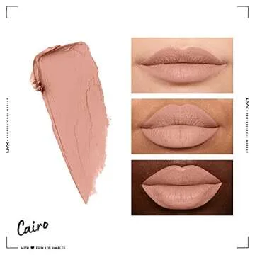 NYX Soft Matte Lip Cream in Cairo - Lightweight Liquid Lipstick