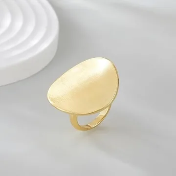 Stunning Aprilery Gold Rings for Women, Chic and Bold