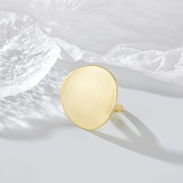 Stunning Aprilery Gold Rings for Women, Chic and Bold