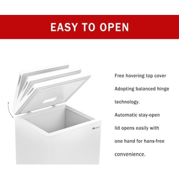 KEG 3.5 cu ft Freezer with Adjustable Thermostat