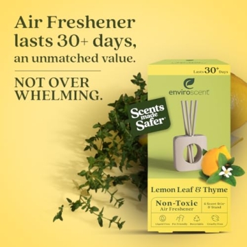 Enviroscent Lemon Leaf & Thyme Non-Toxic Air Freshener