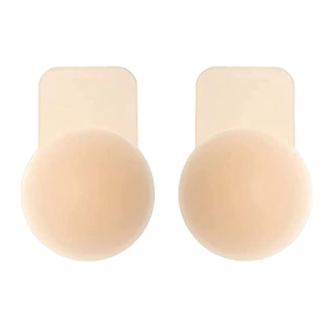 Promking Silicone Breast Lift Pasties - Invisible, Reusable Nipple Covers for Women