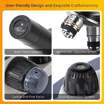 SWIFT Compound Monocular Microscope for Students and Hobbyists