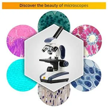 SWIFT Compound Monocular Microscope for Students and Hobbyists